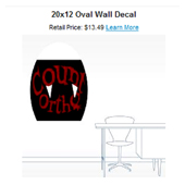 Ortho Wall Decal